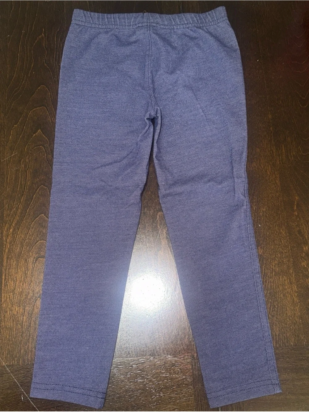 Carter's Blue Toddler Girl Leggings Pullon Size 6 Elastic Waist Cotton Blend